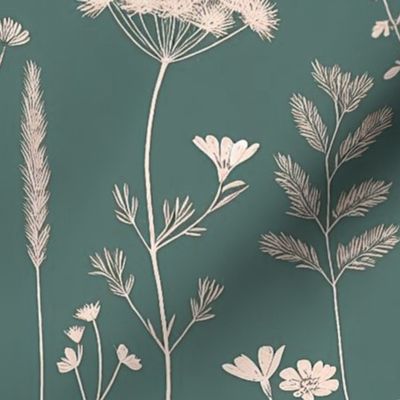 Wild Grasses Gray