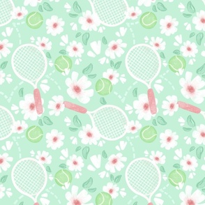 Pretty Tennis Floral