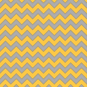 Chevron road in grey and yellow