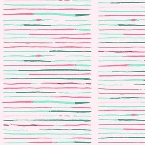 582 - Large scale modern linear organic irregular watercolour wonky stripe for wallpaper, duvet covers, curtains, sheet sets, kids bedroom decor, and children's apparel