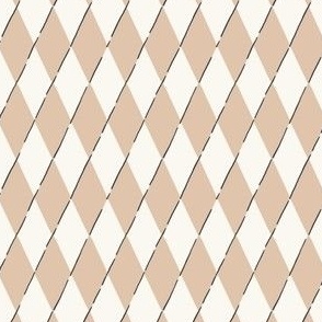 Diamond Plaid_Mini_Ivory Cream