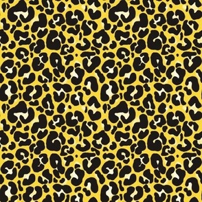 Mini yellow leopard print 