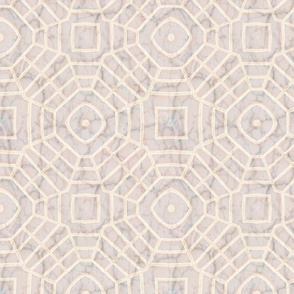 Texture Chinese Medallion - Beige