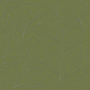 Minimalism-Florina [olive embossed]