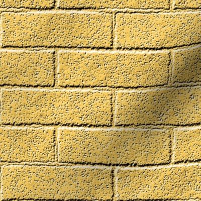 Pastel yellow bricks