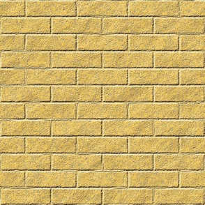 Pastel yellow bricks