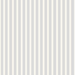 Light Gray and Creme White Vertical Stripes_Medium