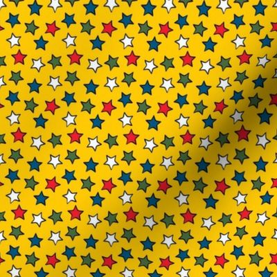 Primary School Stars on Yellow