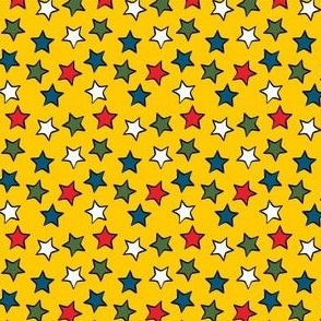 Primary School Stars on Yellow