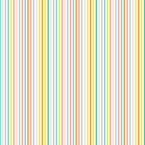 Pastel Rainbow, Colorful Vertical Stripes_Small