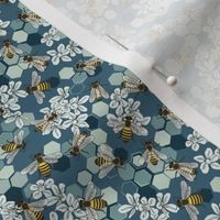 Save The Honey Bees - Micro - Teal