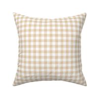 Gingham taupe - small scale