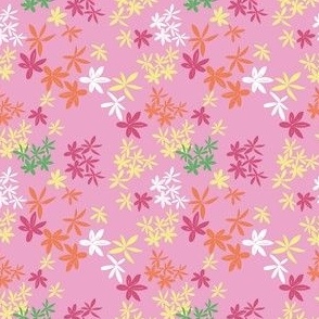 flower meadow pink small 3x3inch