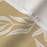 (lg) French Country Laurel Wreath - Papyrus - Minimalist Formal Botanical