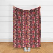 Fuzzy  Ikat Textured Red -  Large
Spindrift Studio; Cait Kirste