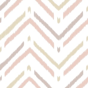 boho ikat - modern neutral color palette - rustic boho ikat style wallpaper and fabric