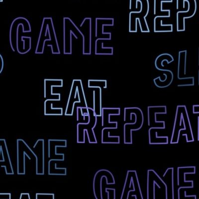 Eat Sleep Game Repeat - Medium