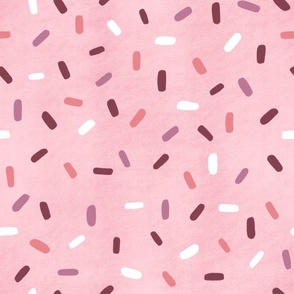 Sprinkles (Light Pink) - Large Scale