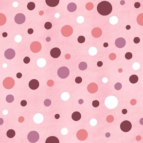 Sugar Dots (Light Pink) - Large Scale