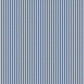 Liberty Stripe: Denim Blue Retro Rugged Work Wear Stripe