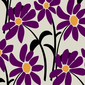 Country Floral - purple