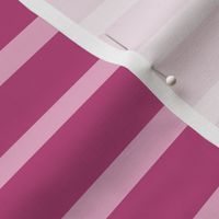 Very Berry Rasberry and Light Rose Pink Breton Stripes - Feminine Nautical French Sailor Stripe in Fuchsia Pink and Lilac