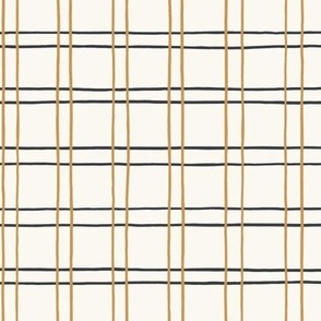 Spooky Plaid_Large_Honey Yellow