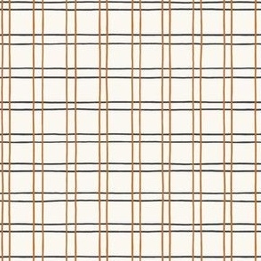 Spooky Plaid_Small_Marmalade Orange