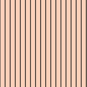 Thin Stripes//Light Pink//6"