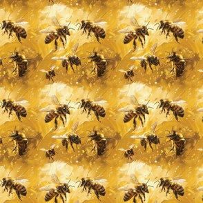 Golden Honey bees