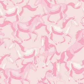 Harmony of Horses Pink (L)