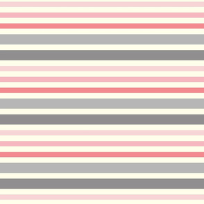 Pink and Gray Stripes