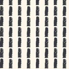 Bold Modern minimal textured vertical rectangle tile stripe in black