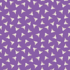 (S) Origami spring Butterfly-Mauve/purple