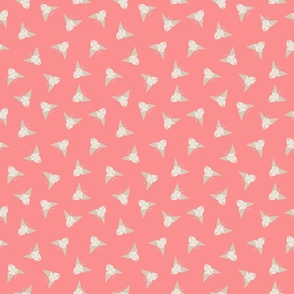 (S) Origami spring Butterfly-pink