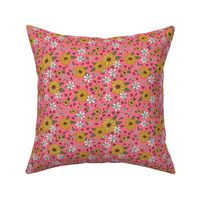 Sweet Sunflower Summer(6x6) | Pink Sunflower | Summer Floral