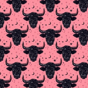 Gothic Taurus: Pink Noir Bull
