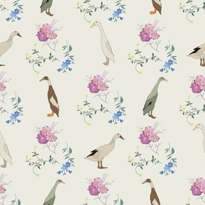 Runner Ducks Floral