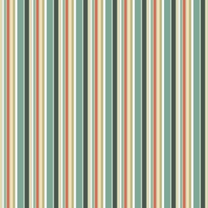 Cute stripes green - S
