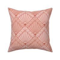 M Vintage 1920s Style Sophisticated Pastel Colors Pattern for Retro Interior Design and Artistic Decor