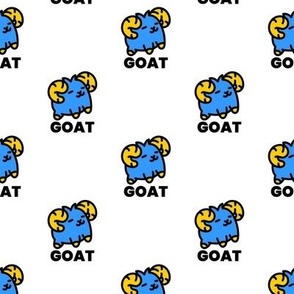 GOAT - Greatest Goats in Blue, Small Scale