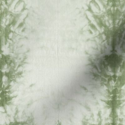 (L) Shibori organic striped - sage green