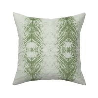 (L) Shibori organic striped - sage green