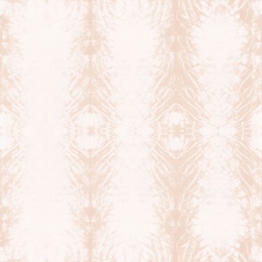 (XL) Shibori organic striped - blush pink