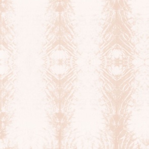 (L) Shibori organic striped - blush pink