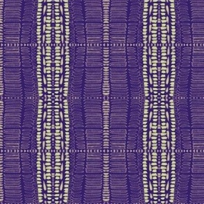 Hand-Drawn Weave in Purple