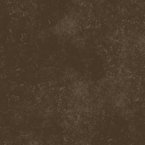 Dark Chocolate Brown Earthy Olive Brown Vintage Distressed Textured Solid #463626 