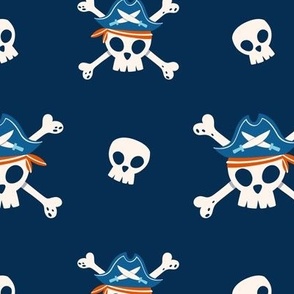 Pirate Skull Navy