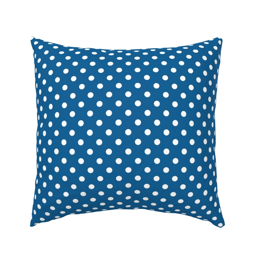 Polka Dot Pirate blue white