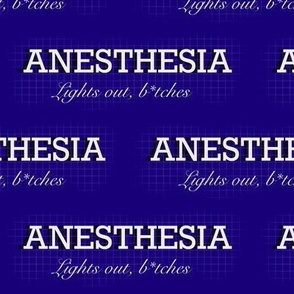 Curse Words Lights Out Anesthesia